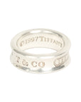 TIFFANY & CO. SV925 Narrow 1837 Ring
