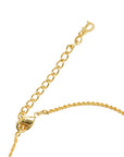 CHRISTIAN DIOR Trotter Line Stone Necklace