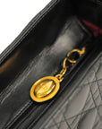 CHRISTIAN DIOR Lady Dior Lambskin Shoulder Bag