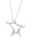 TIFFANY & CO. SV925 Open Star Necklace