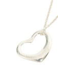 TIFFANY & CO. SV925 Open Heart Necklace