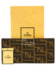 FENDI Zucca Long Wallet