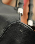 GUCCI Bamboo 2-Way Handbag / Shoulder Bag