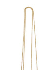TIFFANY & CO. K18/750 Leaf Diamond Necklace 4.1g