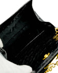 SALVATORE FERRAGAMO Vara Mini Chain Belt Bag/Shoulder Bag 2-Way