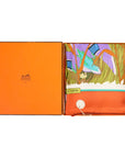 HERMES Carre 90 “Cols Verts” Mallard Scarf
