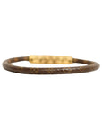 LOUIS VUITTON Monogram LV Confidential Bracelet M6334F