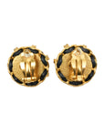 CHANEL Première Rhinestone Earrings