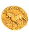 CHANEL Lion Coco Mark Brooch
