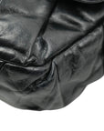 CHANEL 2009-2010 Pleated Shoulder Bag