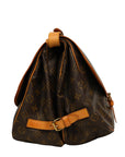 LOUIS VUITTON Monogram Saumur 35 Shoulder Bag M42254
