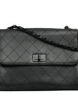 CHANEL 1997–1999 2.55 Matelassé Chain Caviar Skin Shoulder Bag