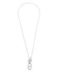 HERMES Ag925 Chaine d'Ancre Pendant Necklace