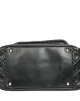 CHANEL 2009-2010 Matelassé Coco Mark Lambskin Shoulder Bag