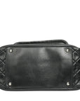 CHANEL 2009-2010 Matelassé Coco Mark Lambskin Shoulder Bag