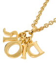 CHRISTIAN DIOR Dior Logo Necklace