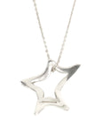 TIFFANY & CO. SV925 Open Star Necklace