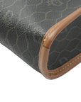 CHRISTIAN DIOR Canvas Honeycomb Pattern Pouch