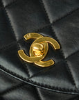 CHANEL 1994-1996 Matelassé Chain Lambskin Backpack