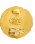 CHANEL Button Coco Mark Earrings