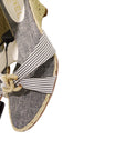 CHANEL Coco Mark Marine Mules Sandals