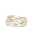 TIFFANY & CO. SV925 1837 Interlocking Circle Double Ring