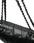 CHANEL 2009-2010 Pleated Shoulder Bag