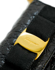 SALVATORE FERRAGAMO Vara Mini Chain Belt Bag/Shoulder Bag 2-Way