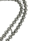 CHANEL 2008-2009 2.55 Matelassé Chain Double Flap Shoulder Bag with Pouch