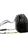 CHANEL 1994–1996 Drawstring Style Caviar Leather Backpack / Handbag