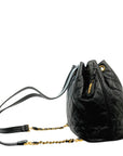 CHANEL 1994–1996 Drawstring Style Caviar Leather Backpack / Handbag