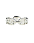 HERMES Ag925 Chaine d'Ancre Anchored Ring