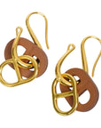 HERMES Oh! My Yon Chaine d'Ancre Swing Earrings