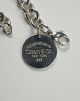 TIFFANY & CO. Returnt to Tiffany Round Tag Bracelet Silver 34.9g