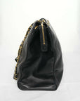CHANEL Chain Leather Tote Bag