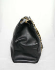 CHANEL Chain Leather Tote Bag