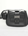 CHRISTIAN DIOR Leather Calfskin Handbag 11-MA-0023
