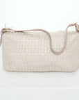 FENDI 8BR003 Canvas BEIGE 434890 Handbag