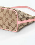 GUCCI GG Canvas Pouch Handbag
