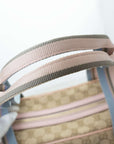 GUCCI GG Canvas Sherry Tote Bag /Handbag