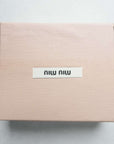 MIU MIU Leather Wallet