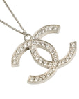 CHANEL Coco Mark Rhinestone Necklace
