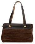 HERMES Toile Officier Aile Bag Cabas PM Shoulder Bag