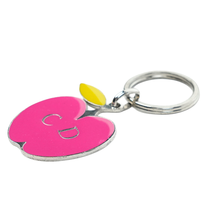CHRISTIAN DIOR Apple Motif Keychain Other Accessory