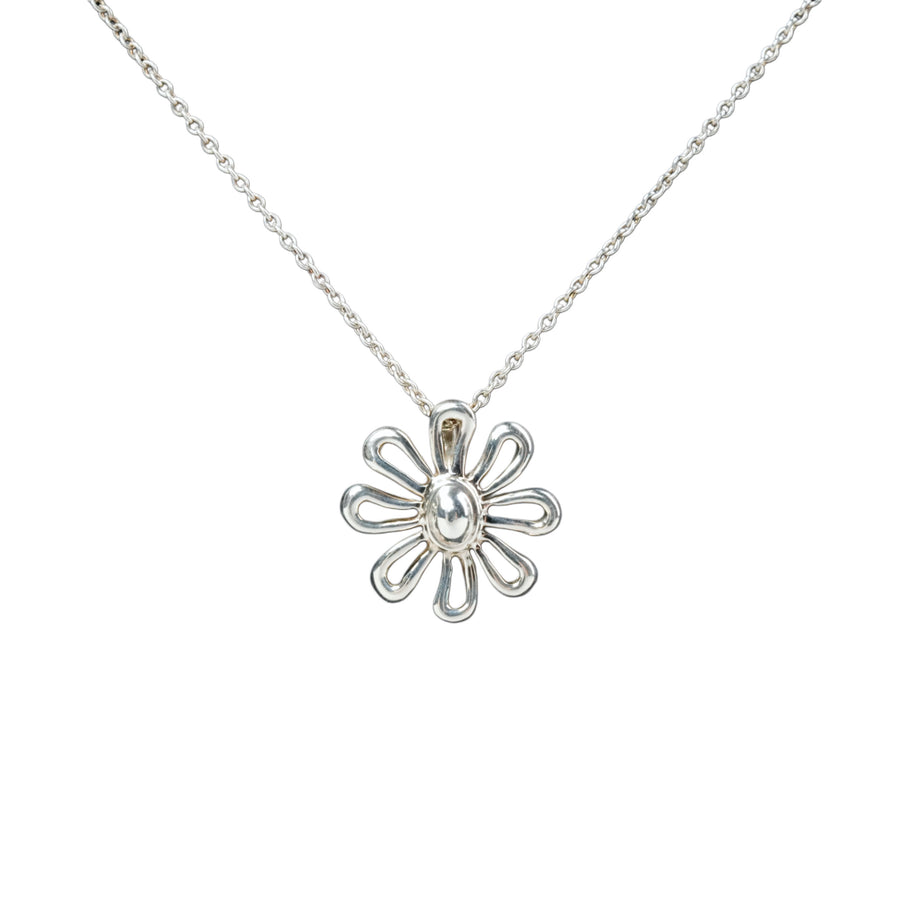 TIFFANY & CO. Flower Logo Necklace