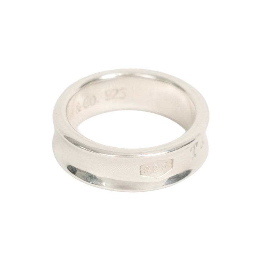 TIFFANY & CO. SV925 Narrow 1837 Ring