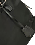 PRADA Nylon Leather Handbag