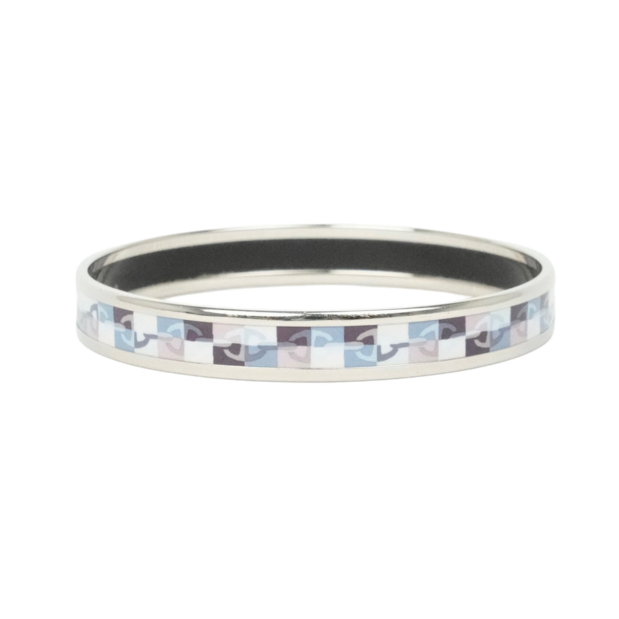HERMES Cloisonné Enamel PM Bangle