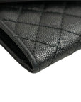 YVES SAINT LAURENT Cassandra Logo Trifold Wallet