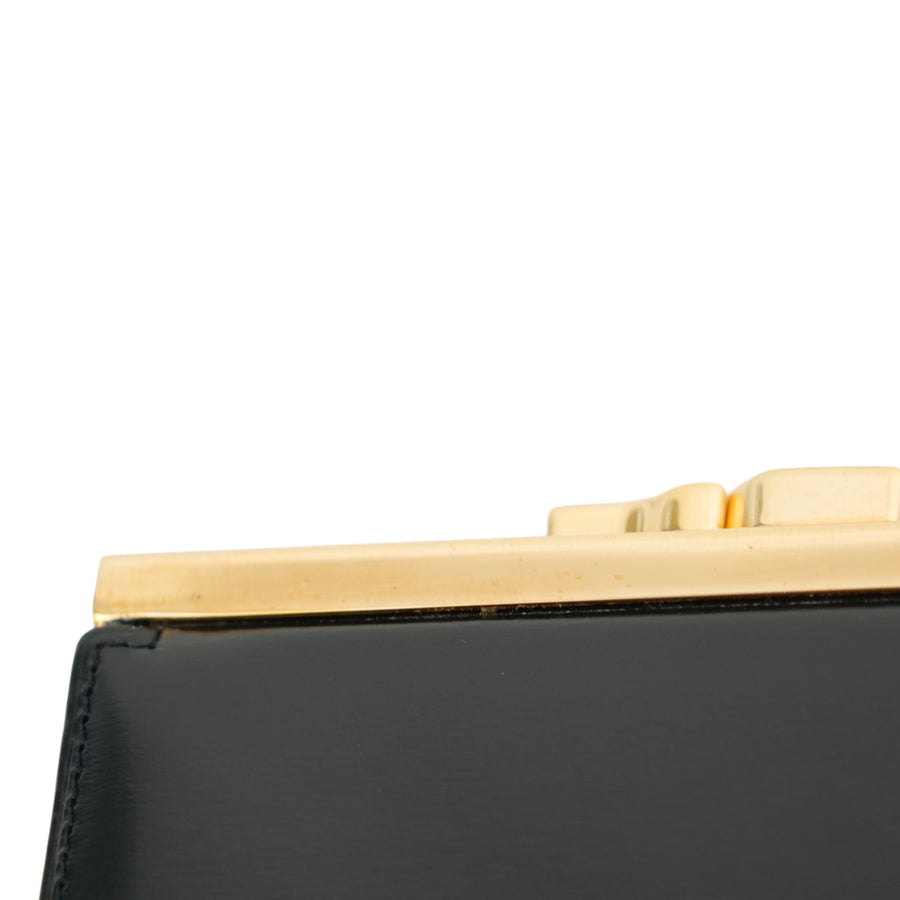 CARTIER Kiss Lock Tri-Fold Wallet